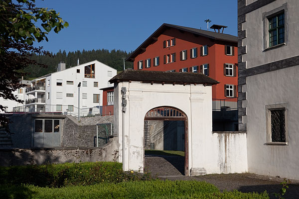 Innenhof Schlössli, Flims Dorf