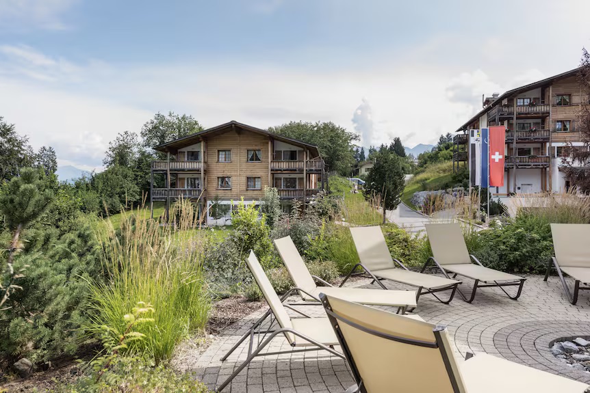 Garten Hapimag Resort  Flims Waldhaus
